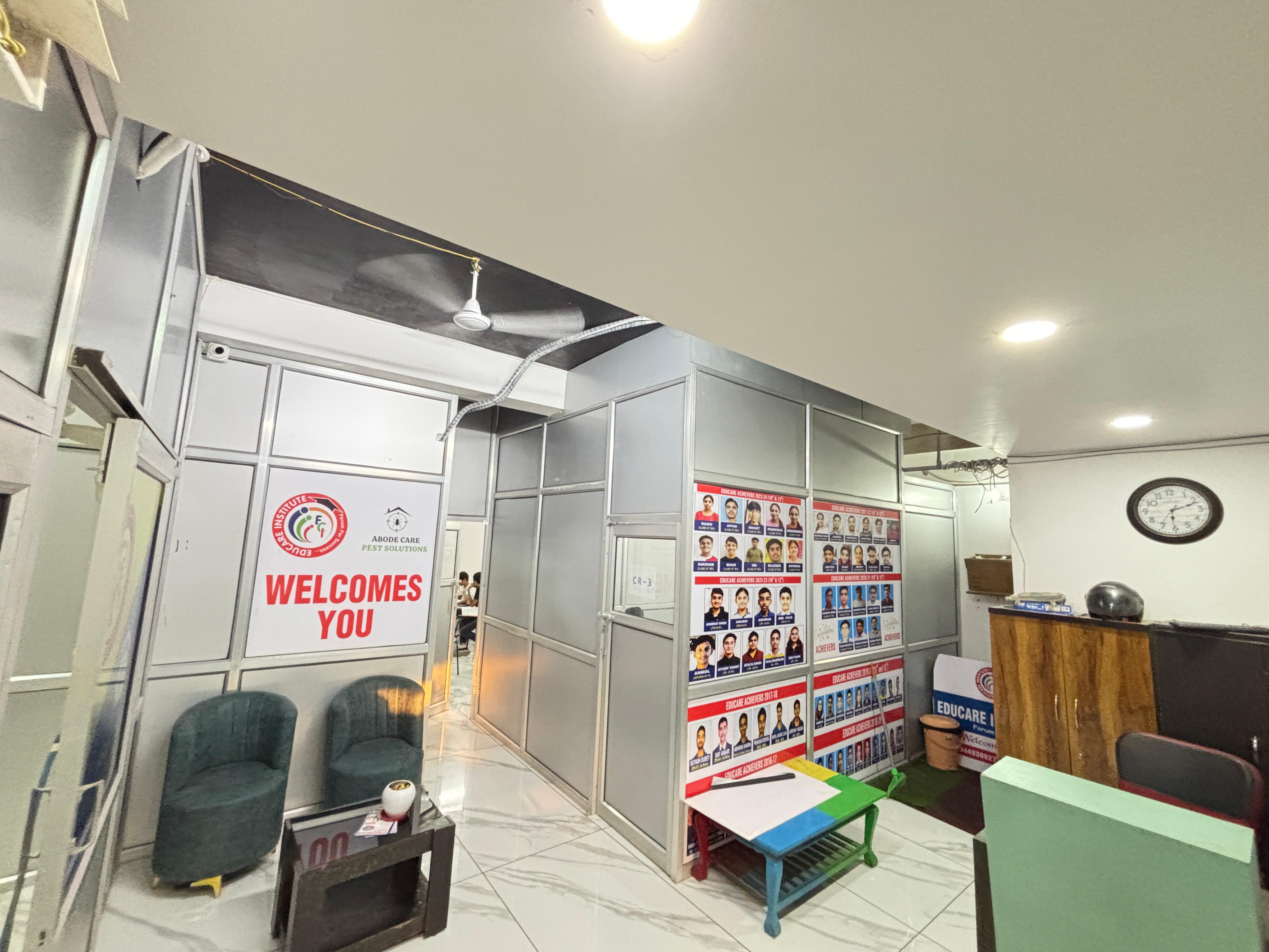 Educare Institute classroom with students